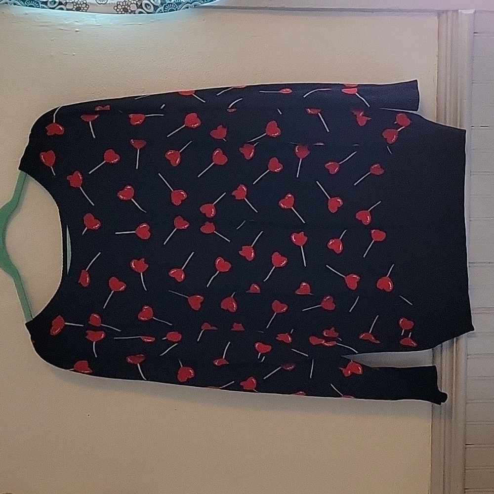 Torrid raglan lollipop sweater